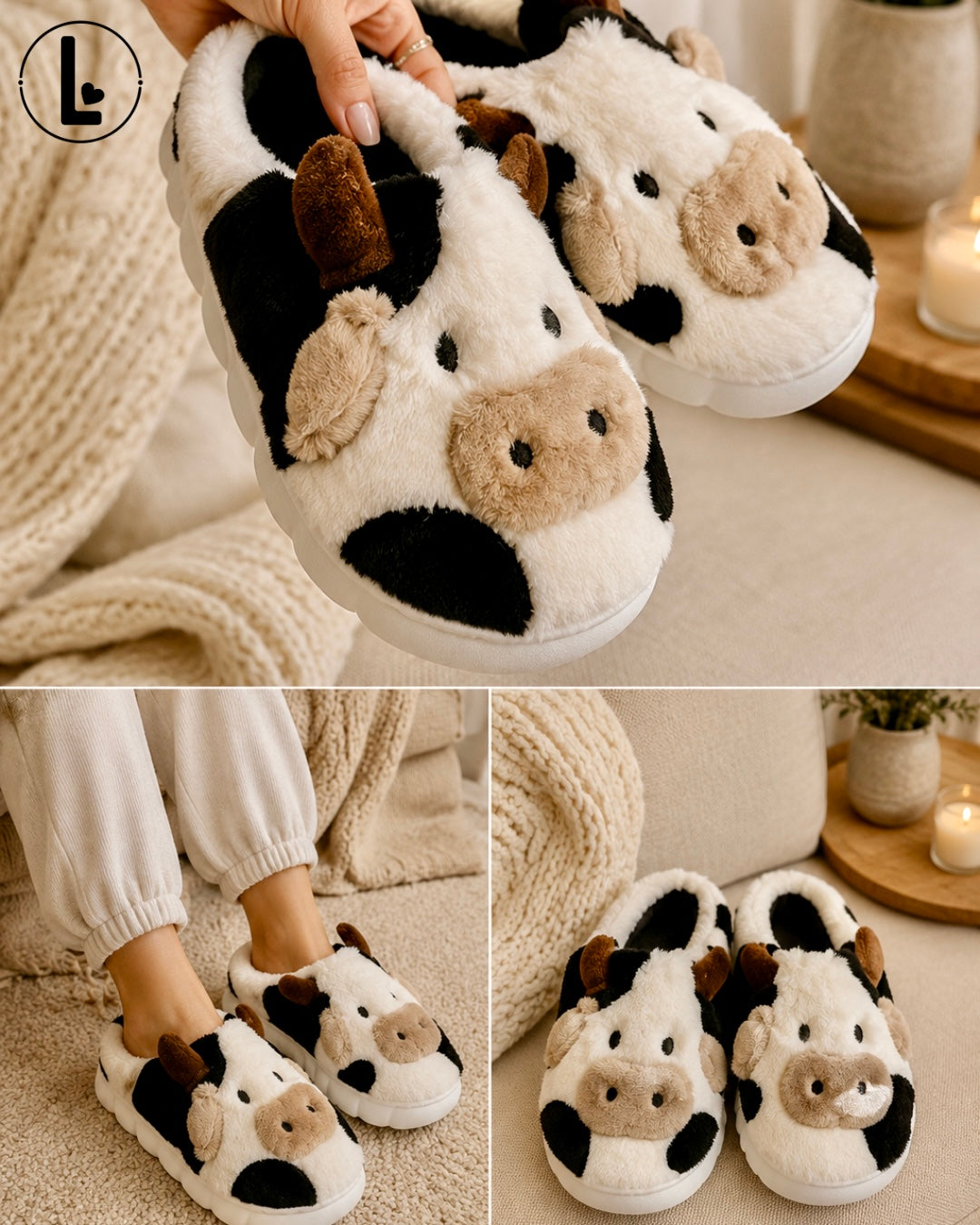 Pantuflas Vaquita 🐮