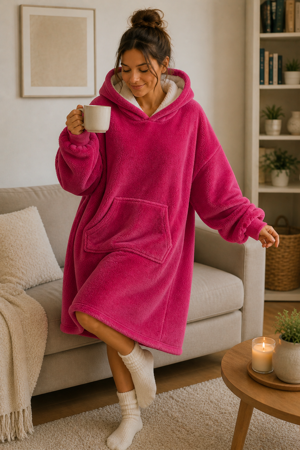 Buzo Poncho Manta