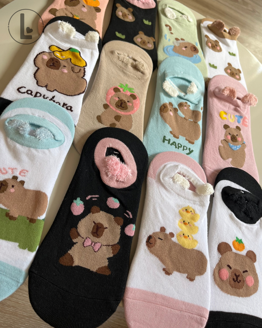 Soquetes Capibara (Pack x3)