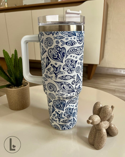 Vaso Térmico Mar 🌊