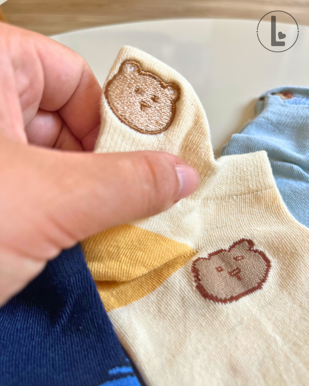 Soquetes bordados (Pack x3)